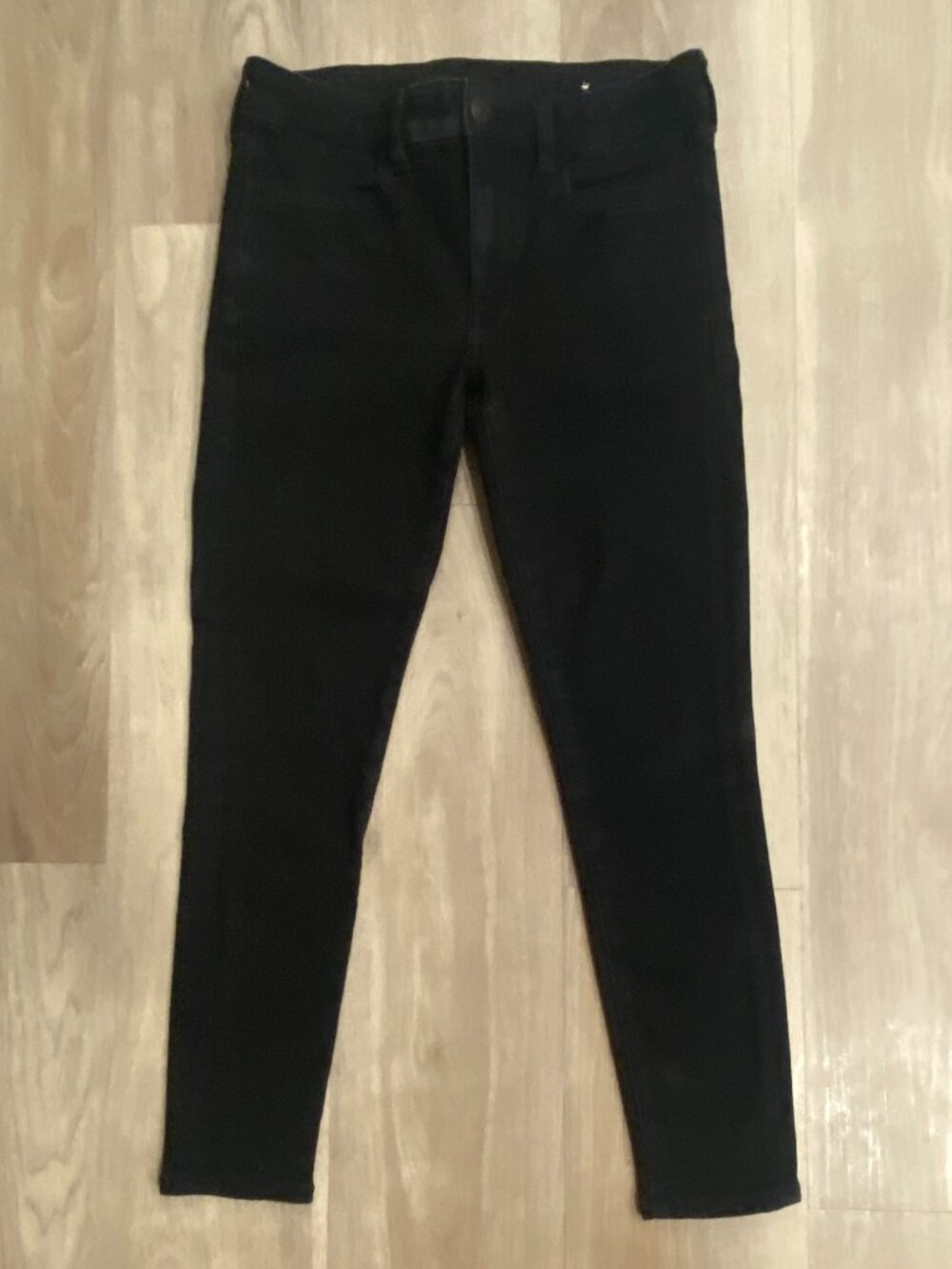 American Eagle Next Level Stretch Black Jeggings Size 6 Short Petite Skinny Jean
